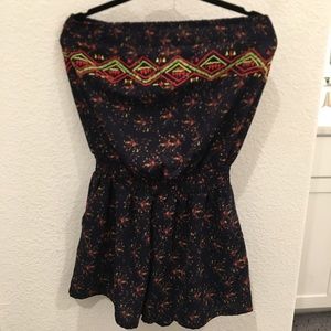 Xhilaration strapless romper